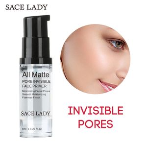 All Matte PORE INVISIBLE Foundation Primer Matificante Pore Minimizing Primer Smooth Fine Lines Oil-control Face Makeup Primer 6ml