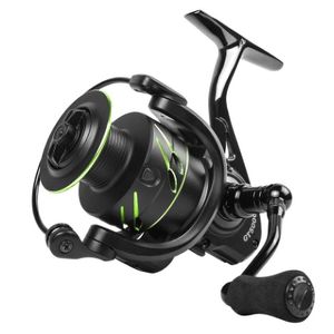 Alle metalen vissershaspel 13 + 1BB 5.0: 1 / 4.7: 1 Draaiende visserij Reel Metal GT2000-7000 Serie Spinning Reel Vis Tackle