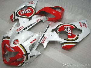 Alle nieuwe FUNINGSET VOOR SUZUKI GSXR600 GSXR750 2004 2005 WITTE RED GSXR 600 750 K4 K5 VALERINGEN RT55