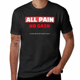 all Pain No GAIN, j'apporte les duts alors !T-shirt graphique vêtements vintage hommes t-shirts unis X8LC #