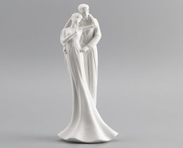 Todos los regalos de boda de porcelana series fina de novios y adornos de resina de la novia escultura muebles de hogar suaves4305964