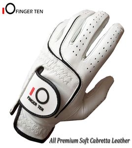 Tous les gants de golf de golf pour hommes en cuir de cabretta doux premium s'adaptent à la main gauche lh rh rh avec taille de petit à xxl 2010274966798