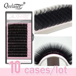 Alle maat 10 Trays Groothandel Volume Lashes Extension 3D Mink False wimper Individuele wimper schoonheid Brand Factory Supplies 240524