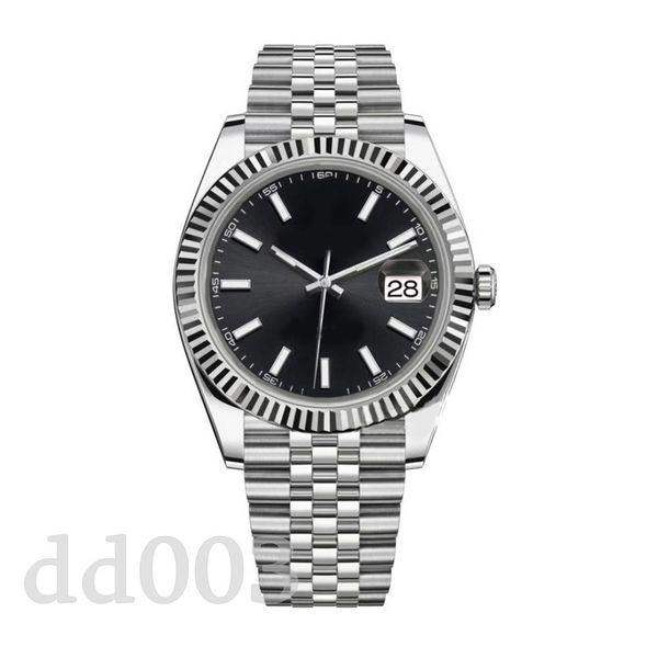Toutes les montres de créateurs en acier inoxydable hommes montre de luxe automatique 36/41 mm datejust super wimbledon reloj quartz batterie montre-bracelet diamants 904L 28/31 mm SB007 C23