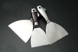 Todos los cuchillos de articulación de acero de acero inoxidable un cuchillo de masilla de acero inoxidable de una pieza