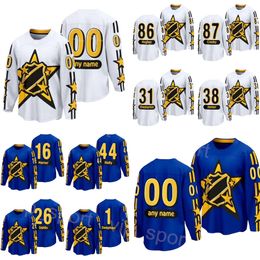 All-Star 2024 Hockey 34 Auston Matthews Jersey Hommes Enfant Femmes 88 William Nylander 44 Morgan Rielly 43 Tom Wilson 87 Sidney Crosby 86 Nikita Kucherov 16 Mitch Marner