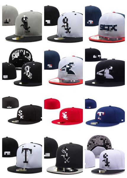 Tous les chapeaux de créateurs de logo d'équipe Chapeau ajusté Snapbacks basket-ball Lettre réglable Casquettes de soleil en gros Sports de plein air Broderie Coton Bonnets entièrement fermés Chapeau en cuir