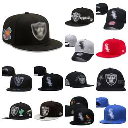 Toutes les équipes Basketball Snapback Baseball Snapbacks Unisexe Designer Hat Cotton broderie Football Snacks Chapeaux Hip Hop Sports Hop Outdoor Hat Wholesale Mix Order