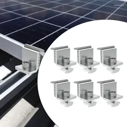 Roues tout Terrain 03KB 6 pièces 39mm réglable panneau solaire Support de montage pince large système de Support povoltaïque accessoires
