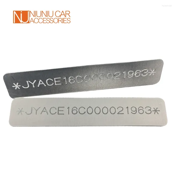 Ruedas todo terreno 100 X 15 MM Aluminio estampado Número VIN HIN Fecha de serie Modelo ID TAG Placa de identificación Casco Barco Vehículo Camión Remolque