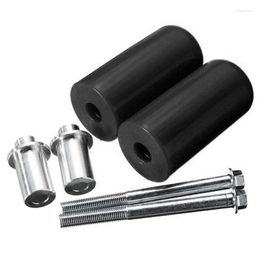 All Terrain Wheels 1Set Universal Large Motorcycle Frame Sliders Anti Crash Protector Glue Stick