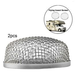 All Terrain Wheels 2 Pieces RV Furnace Cover 2.8inch Stainless Steel Mesh Screens Heater Uitlaatopeningen