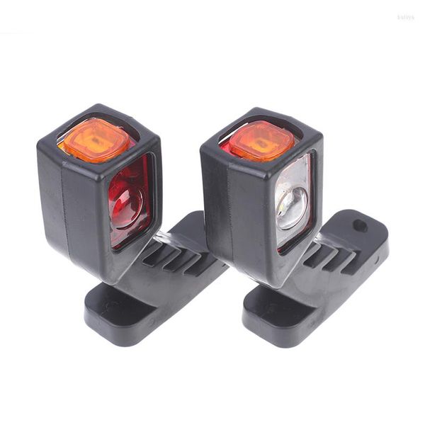 Roues tout Terrain 2 X Led feux de position latéraux tige contour lampe indicateur remorque camion 12/24v accessoires de queue