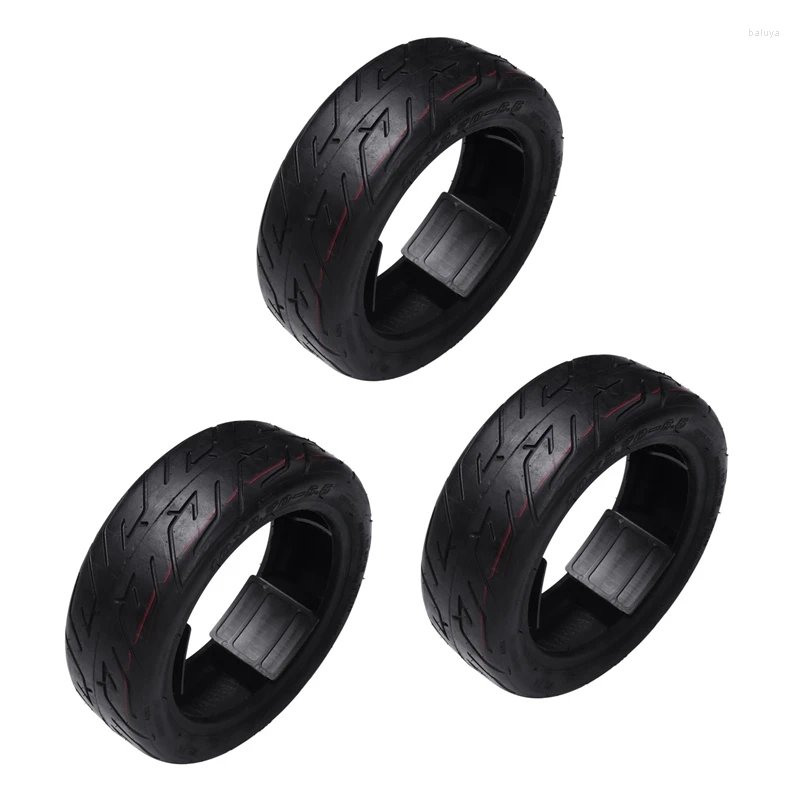 All Terrain Wheels 3X Tubeless Tire 10X2.70-6.5 Vacuum Tyres Fits Electric Scooter Balanced About 22.5cm Tires