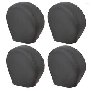 Alle terreinwielen 4pcs RV wielafdekkingen 190T Waterdichte UV Sun Tough Tyre Protector voor vrachtwagen SUV-trailer camper 27 inch-29 inch