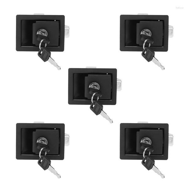 Ruedas para todo terreno 5X Rv Car Paddle Entry Door Lock Pestillo Manija Perilla Camper-Trailer Pull Type Panel