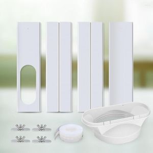 Kit de ventilación de aire acondicionado con ruedas para todo terreno, interfaz de boca plana ajustable portátil de 13cm, ventana deslizante de fácil instalación para yate