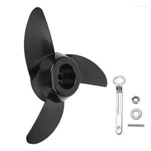 Alle Terrein Wielen Boot Motor Elektrische Buitenboordmotor Propeller Kit 3 Bladen Voor 28lb 36lb 46lb 12V 24V Trolling motoren Accessoires