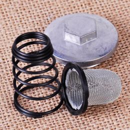 Alle terreinwielen DWCX Motorcycle Scooter OLIEFILTER Drain Strainer plug set kit geschikt voor GY6 50cc 125cc 150cc Chinese bromfiets Baotian Benzhou