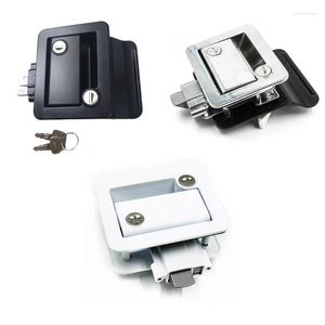 Alle terreinwielen L41C RV Yacht Hardware Accessoires Entry Door Metalen Knop Locks Latch Handgreep met toetsen Automotive Bodyonderdelen