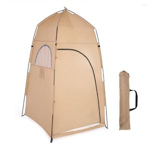 Tente de douche extérieure portable avec roues tout terrain, vestiaire, salle d'essayage, toilettes privées, camping, abri de plage, cabine de dressing de randonnée
