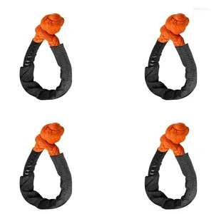 All Terrain Wheels Top!-4X 1/2 Inch X 22 Auto Soft Shackle Rope Tow Off Road Lier Katrol Kabelhaak Voor Off-Road Recovery ATV UTV