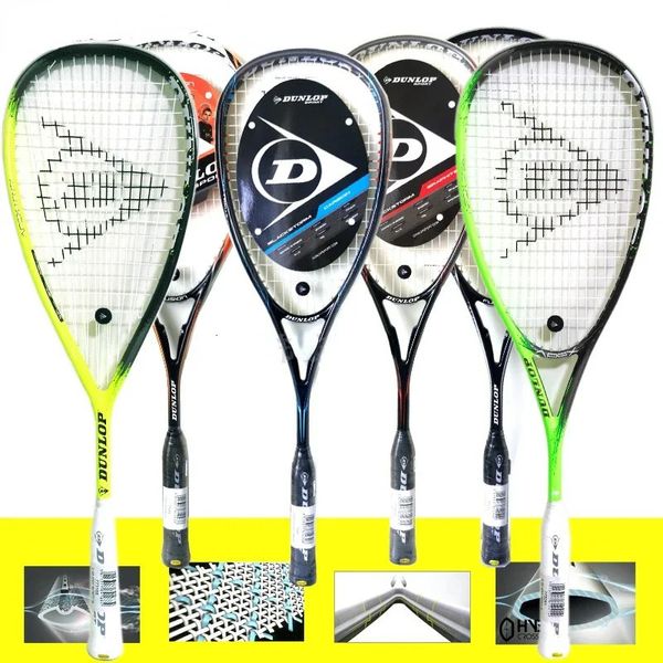 Raqueta de Squash Allcarbon Junior e Intermediate para hombres y mujeres, raquetas de raquetbol con diseño de taco cónico reforzado 4D 231225