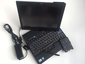 Outil de réparation automobile alldata et version installée atsg ordinateur portable x200t écran tactile hdd 1 to ordinateur de diagnostic de camion de voiture