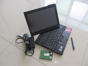 Herramienta de reparación alldata, todos los datos 10.53 bien instalados en una computadora portátil táctil HDD X200T de 1000 GB