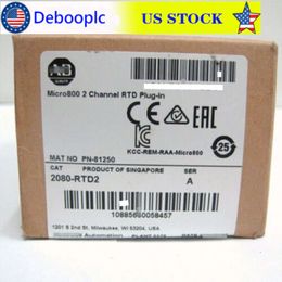 Allen Bradley 2080-rtd2 2-kanaals weerstandsthermometer insteekmodule