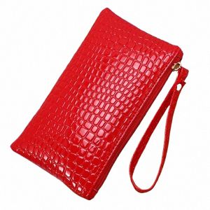 portefeuille Alligator Lady NOUVEAU sac à main coréen avec portefeuille actif zéro v2bz #