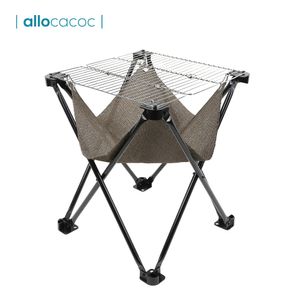 Allocacaco Draagbare vouwen BBQ-grill met opbergtas