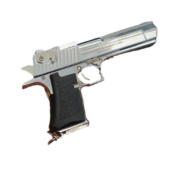 Alliage 1-3 Métal Desert Eagle Gun Porte-clés Mini Pistolet Gun Forme Porte-clés Cadeau Détachable Porte-clés Pendentif 1087