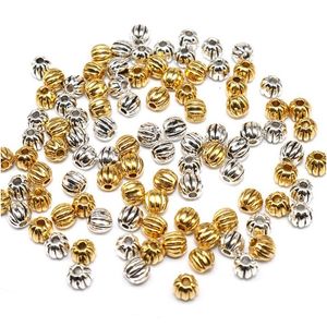 Alliage 1000 pièces de perles d'espacement de graines d'or tibétaines pour la fabrication de bijoux, bracelet à bricoler soi-même, accessoires de collier, vente en gros, goutte de 4 mm Del Dh3Yb