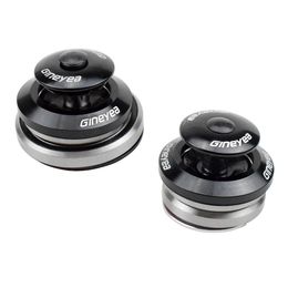 Casques de vélo en alliage vtt 1-1/8 "roulement scellé pièces de tête de vélo de montagne de route conique bol 41.8-52mm