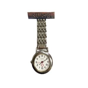 Legering Nurse Pocket Horloges Clip-on Fob Quartz Broche Opknoping Nursing Pin Watch Fashion Luxe Mannen Dames Unisex Full Steel Relogio Clock