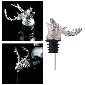 Legering+Siliconen Wine Airer Spout Wine Decanters Elephant Wine Stoppers Decanter Pourer Liquor Decanter flessen