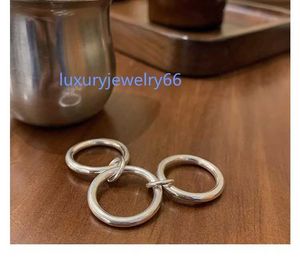 aleación Spinelli Kilcollin anillos diseñador de la marca Nuevo en joyería fina de lujo anillo de pila Raneth de plata esterlina