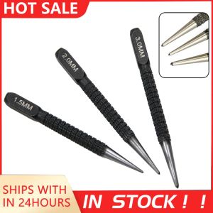 Alloy Steel Center Punch 1.5 / 2/3 mm Point de point conique Diamètre en bois de marquage en bois pour forage d'alliage en alliage en bois de forage en bois en métal