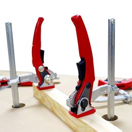 Pince de scie à chenilles 120-300mm, outils à main pour Table MFT et Rail de guidage de coupe, pince F pour le travail du bois avec bras à cliquet rapide