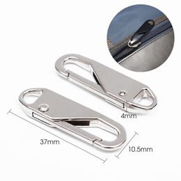 Alliage Universal Zipper Puller pour vêtements Fixer à fermeture éclair à fermeture éclair amovible curseur de curseur de couture diy Réparation instantanée Zipper pour sacs Vêtements