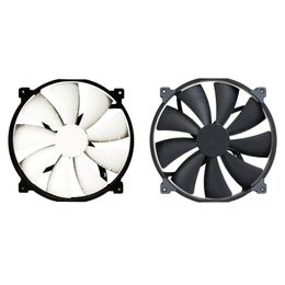 ALLOYSEED 20cm PC Case Ventiladores de refrigeración PH-F200SP 12V 0.25A 17.52CFM Chasis de computadora CPU Cooler Fan 25dBLow Radiador de disipador de calor de ruido