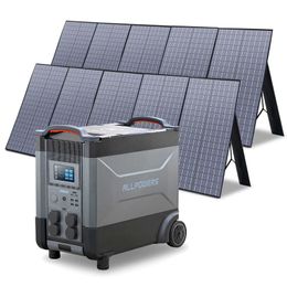 Allpowers R4000 Portable Home Battery 3600wh LifePo4 Uitbreidbare batterij 4000W draagbaar powerstation met SolarpanelOptional