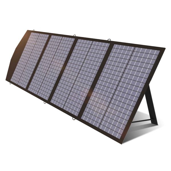 ALLPOWERS Cargador móvil solar 18V 140W Panel solar plegable con MC-4 DC y traje de salida USB para computadoras portátiles Estación de energía, etc.
