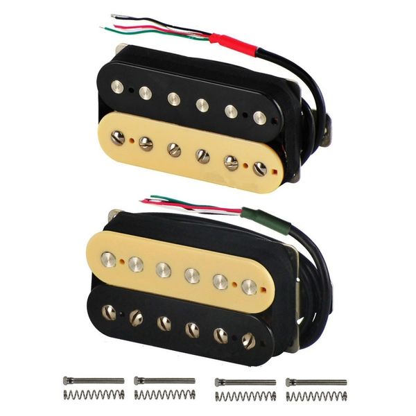 Alnico 5 Humbucker Pickup Double bobine guitare électrique pick-up col zèbre ou pont pick-up choisir pour FD