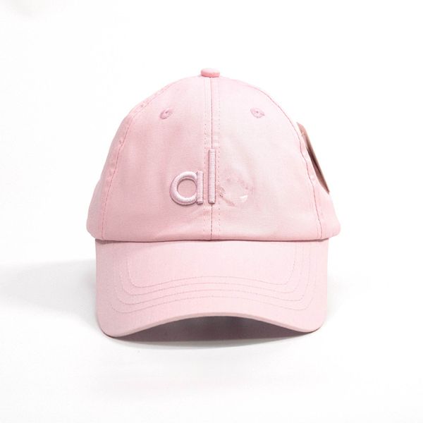 ALO Fashion Baseball Cap Yoga Béisbol Fashion Outdoors Cap Summer Women Versátiles Big Head Surrow Show Cara pequeña Sunvisor Wear Duck 8345