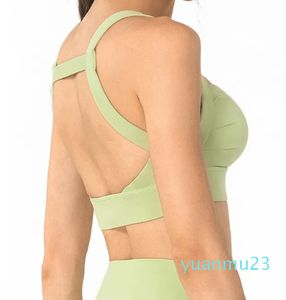 Al Yoga yoga-ondergoed nieuwe jarretel schoonheid rugzweetpak dames met borstkussen hardloopsport fitness schokbestendige bh