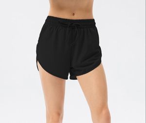 Aloyoga Shorts Aloyoga femmes nu Yoga Shorts ajustement serré taille haute hanche levage élastique course entraînement Fitness cordon sport Shorts poches 640