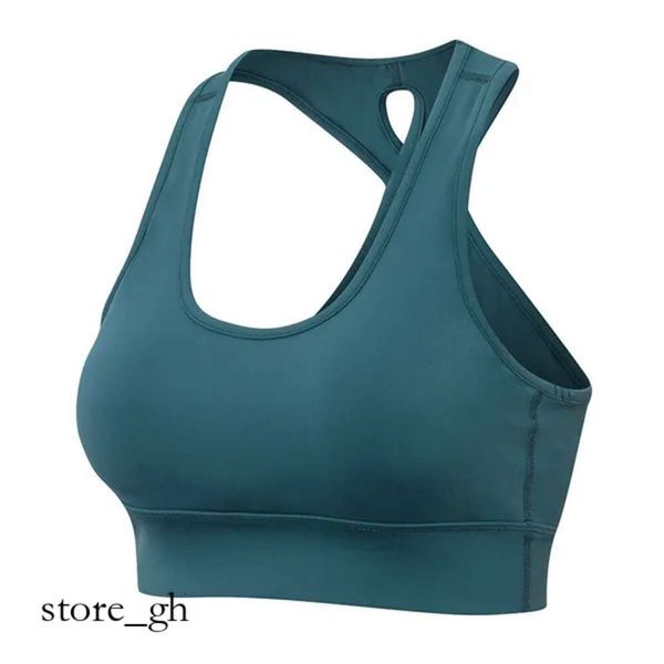 Aloyoga Femmes Antichoc Beau Dos Soutien-Gorge Vêtements Femmes Couleur Unie Sous-Vêtements Gym Yoga Ajustement Serré Noir Débardeurs Soutien-Gorge De Sport Fitness Course 558