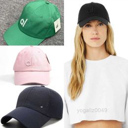 Aloyogas designer hoeden voor dames Baseball cap alo hoed trucker heren golf chapeau Sneldrogend mesh buitensport Zonnebrandcrème reizen 74gY#